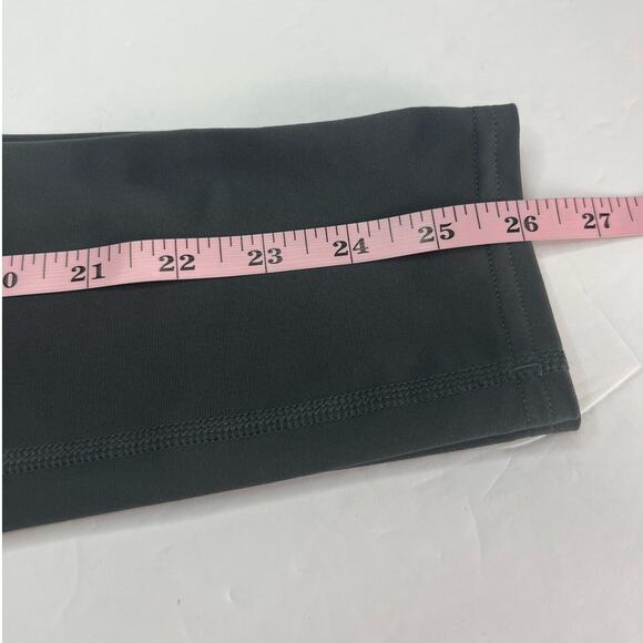 Under Armour Neon Green Dark Gray Workout Pants COMPRESION Heat Gear Small - Picture 8 of 8